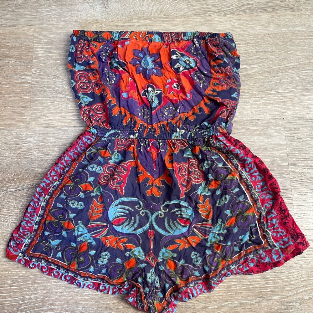 Colorful Bohemian Romper - Picture 2 of 3